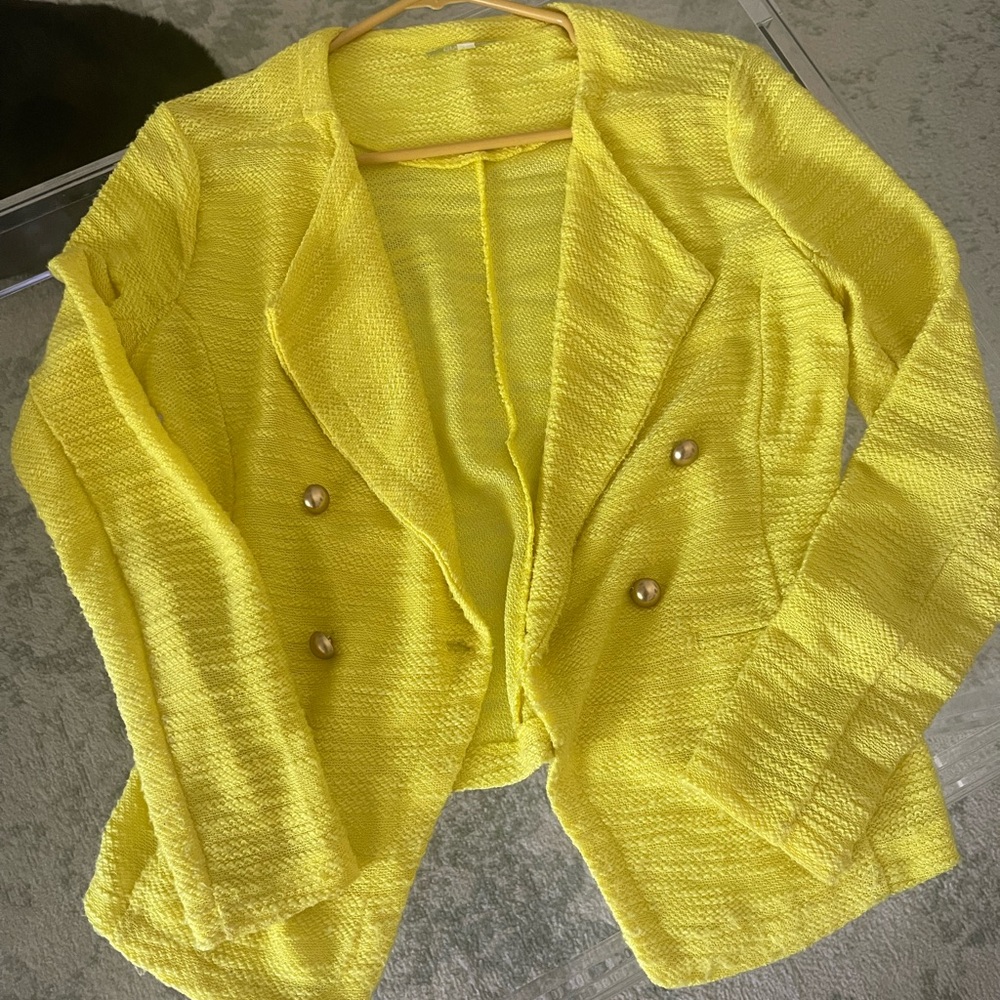 Giani Bini Sweater Blazer